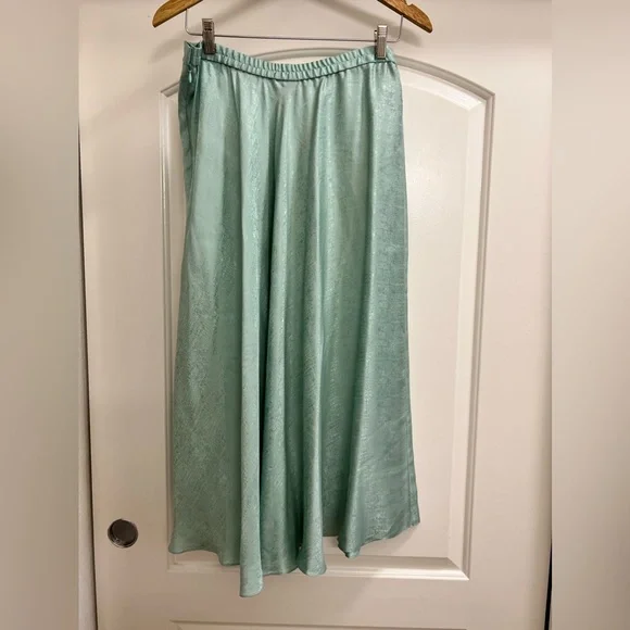 Vintage 100% Silk Maxi Skirt - Picture 3 of 6